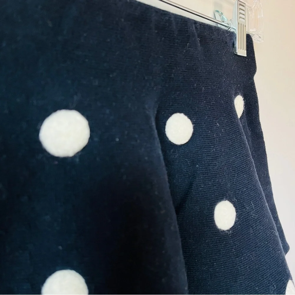 H&M Girls Navy Polka Dot Twirl Dress